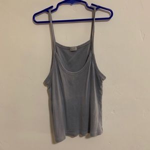 Brandy Melville blue tank top.
